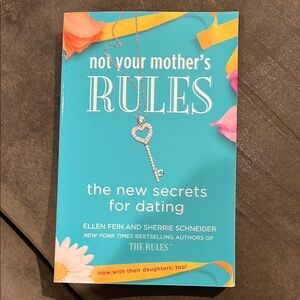 Not Your Mother's Rules Book with Silver Key Necklace